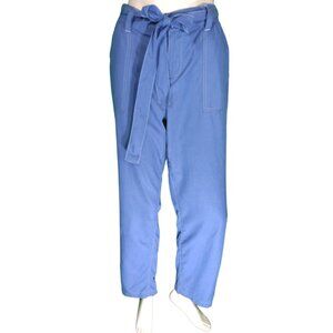 Blue Pant with waist tie